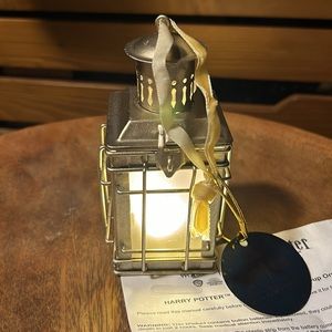Pottery Barn Teen Harry Potter Hagrid’s light 💡 Up Lantern Ornament BNWT